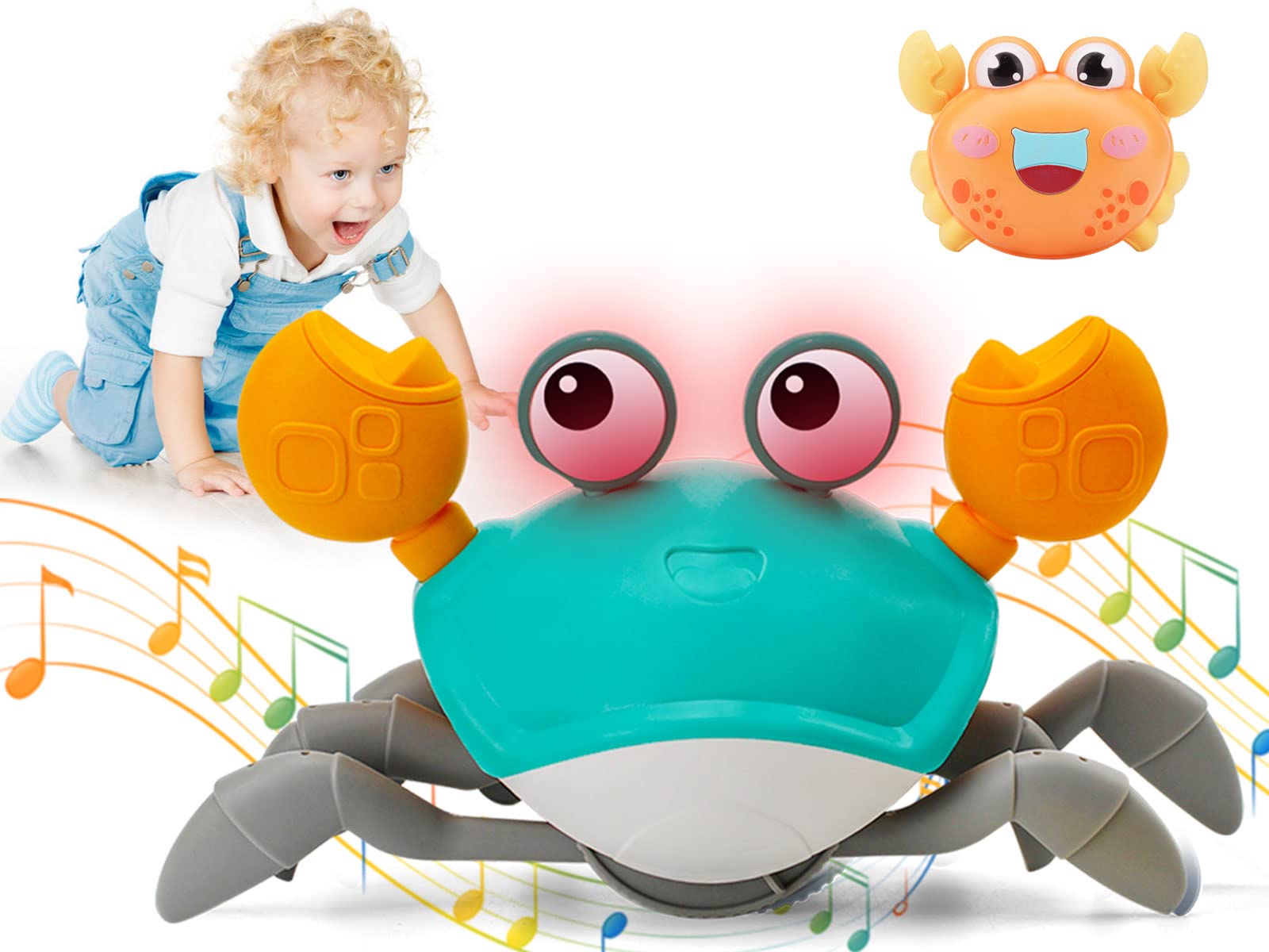 Unraveling the Wonder: The Delightful Journey with Crawling Crab Baby Toys