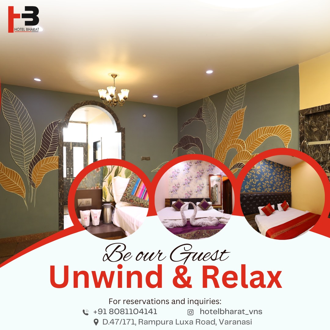 Experience the Best Rooms in Varanasi at Hotel Bharat